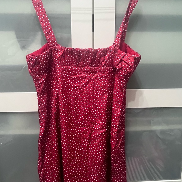 never worn, princess polly red mini dress, size US 12 - Picture 3 of 4